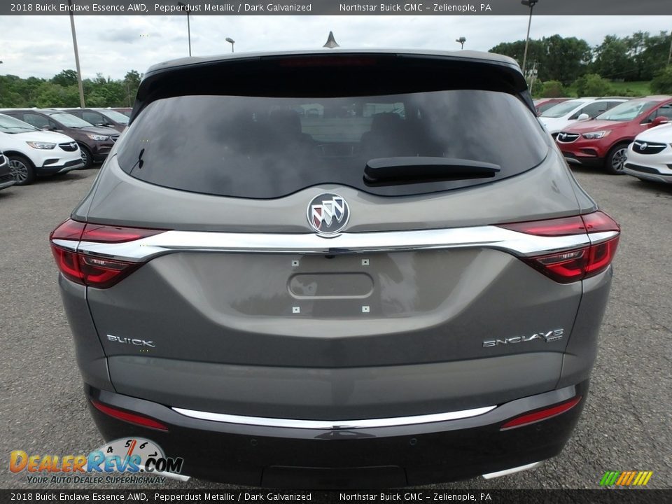 2018 Buick Enclave Essence AWD Pepperdust Metallic / Dark Galvanized Photo #6