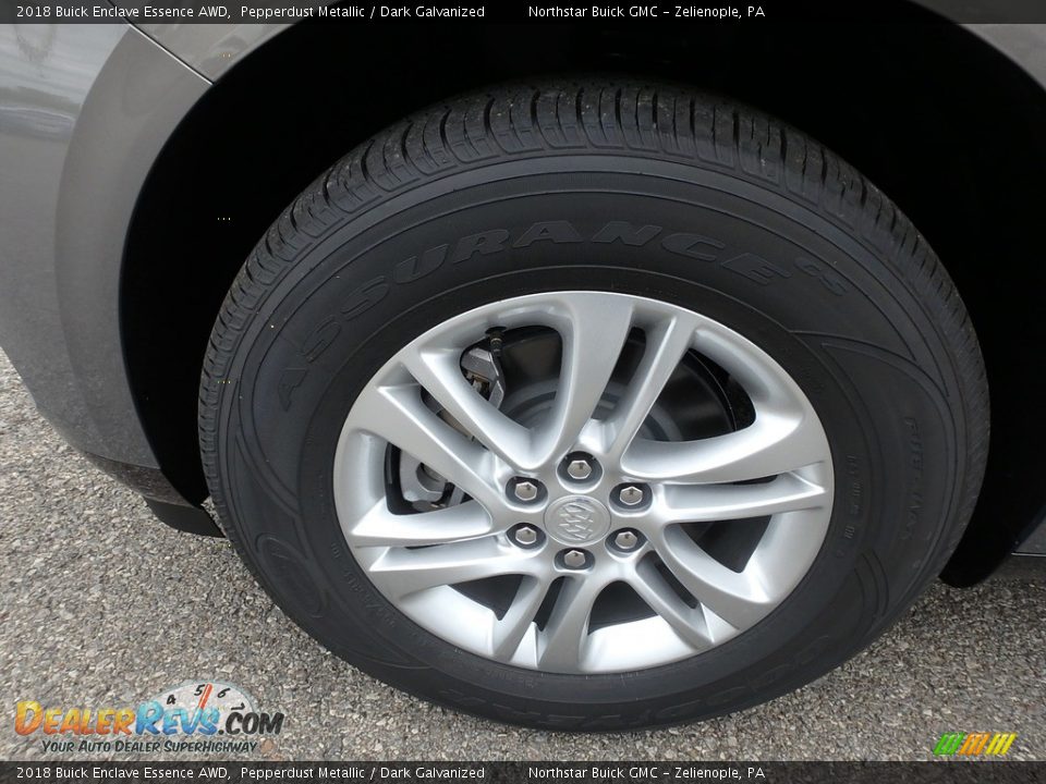 2018 Buick Enclave Essence AWD Pepperdust Metallic / Dark Galvanized Photo #9