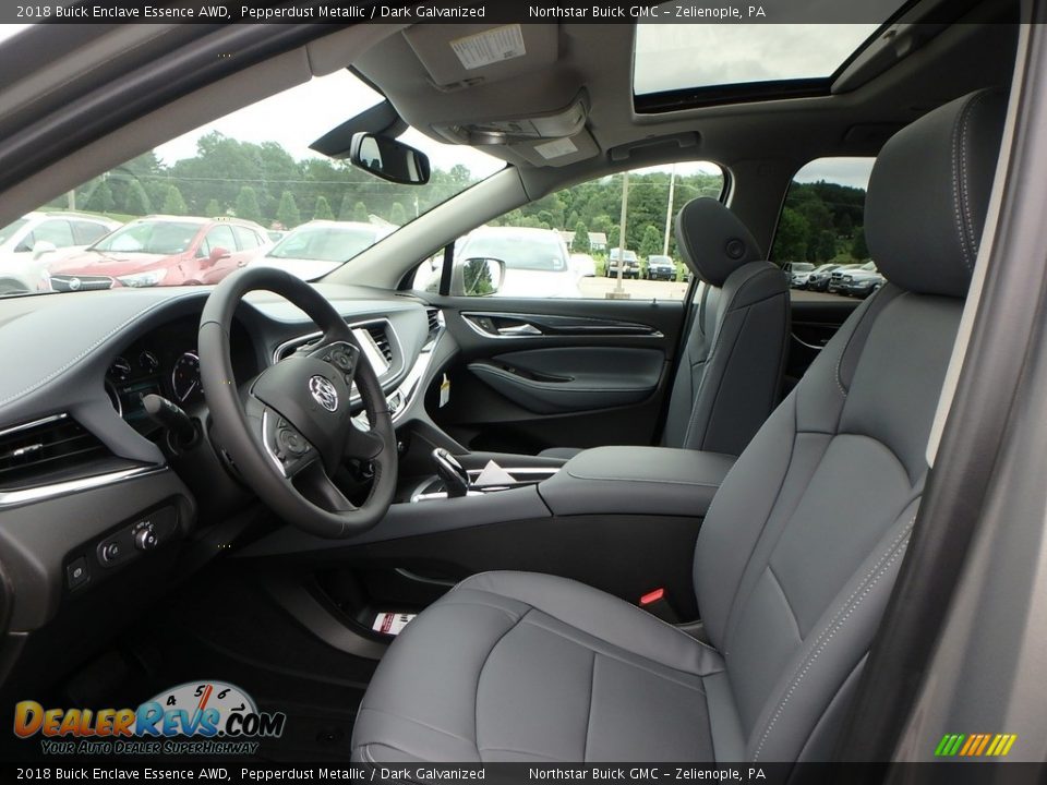 2018 Buick Enclave Essence AWD Pepperdust Metallic / Dark Galvanized Photo #10