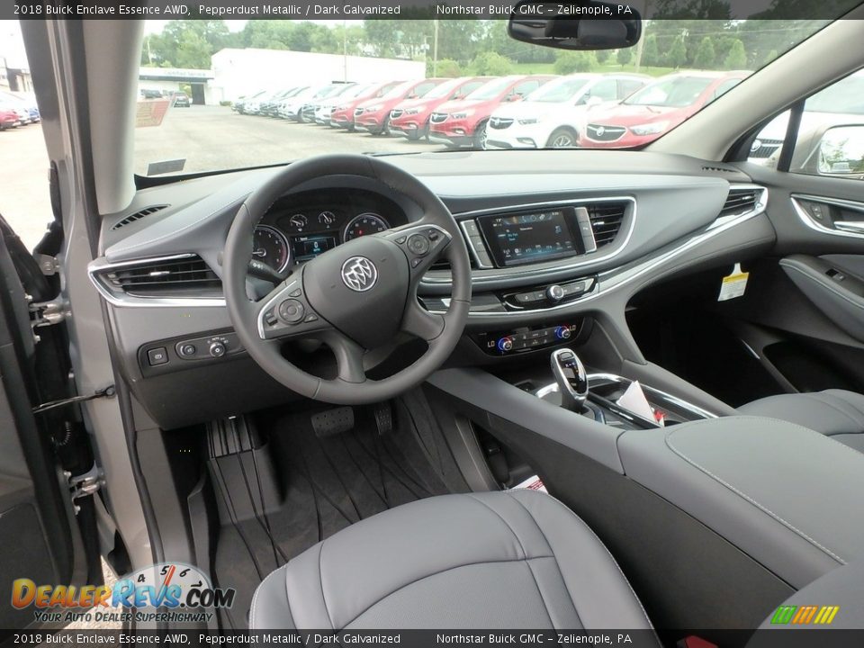2018 Buick Enclave Essence AWD Pepperdust Metallic / Dark Galvanized Photo #13