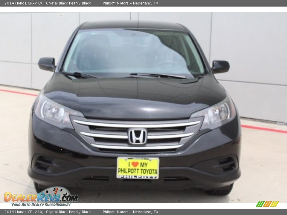 2014 Honda CR-V LX Crystal Black Pearl / Black Photo #2