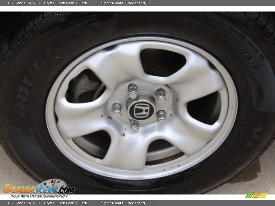 2014 Honda CR-V LX Crystal Black Pearl / Black Photo #4