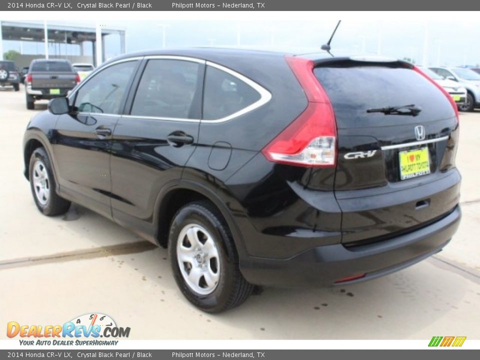 2014 Honda CR-V LX Crystal Black Pearl / Black Photo #6