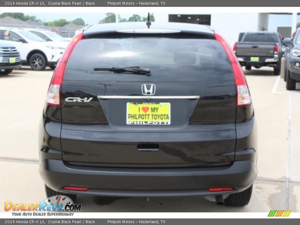 2014 Honda CR-V LX Crystal Black Pearl / Black Photo #7