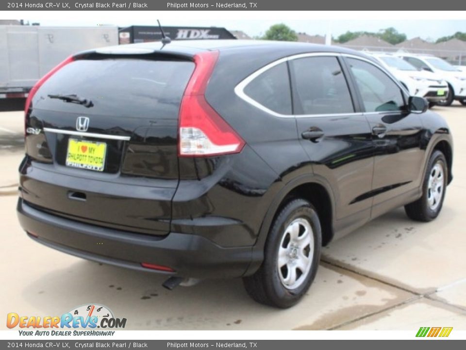 2014 Honda CR-V LX Crystal Black Pearl / Black Photo #8
