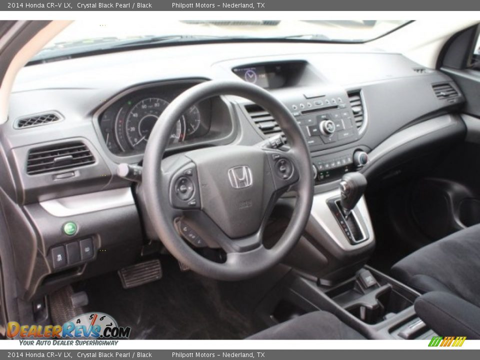 2014 Honda CR-V LX Crystal Black Pearl / Black Photo #13