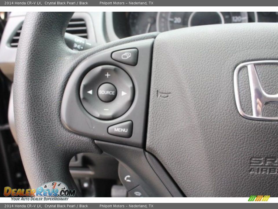 2014 Honda CR-V LX Crystal Black Pearl / Black Photo #19