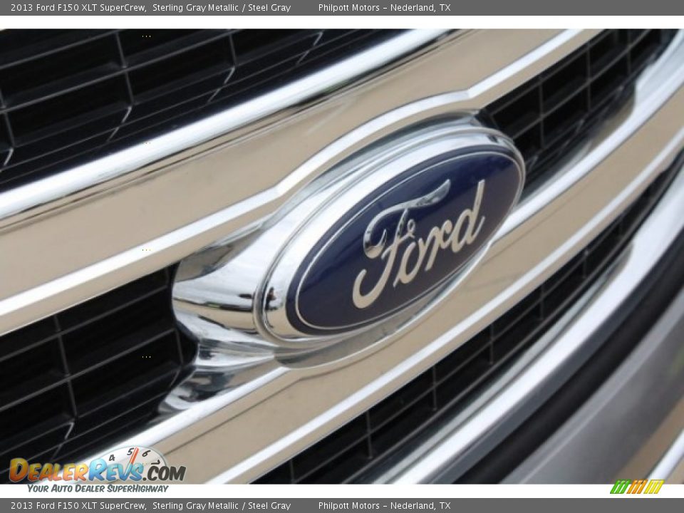 2013 Ford F150 XLT SuperCrew Sterling Gray Metallic / Steel Gray Photo #11