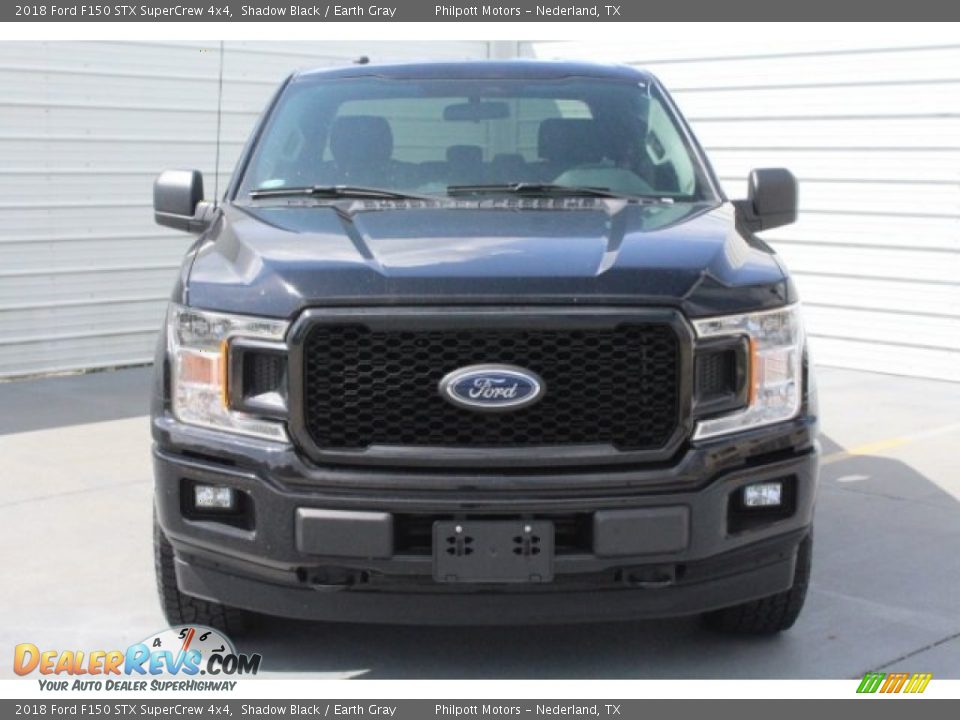 2018 Ford F150 STX SuperCrew 4x4 Shadow Black / Earth Gray Photo #2