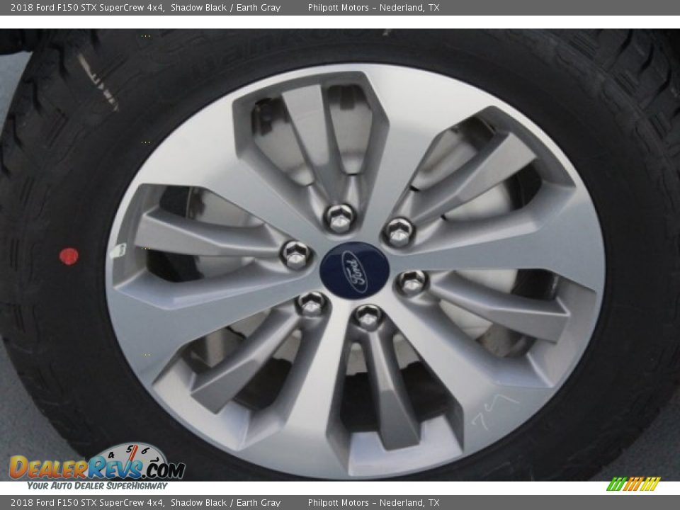 2018 Ford F150 STX SuperCrew 4x4 Shadow Black / Earth Gray Photo #5