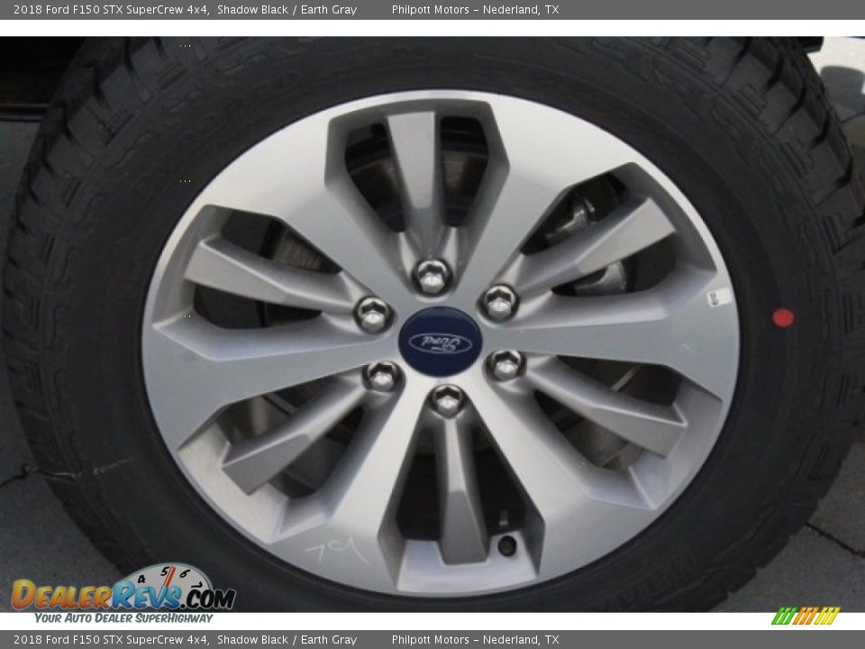 2018 Ford F150 STX SuperCrew 4x4 Shadow Black / Earth Gray Photo #6