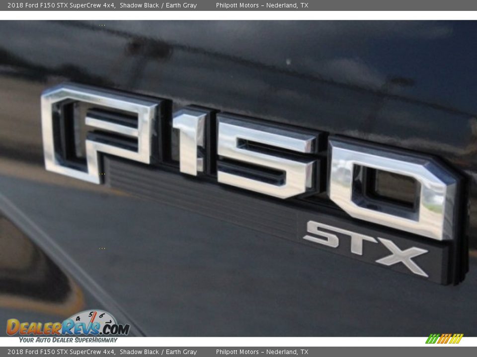 2018 Ford F150 STX SuperCrew 4x4 Shadow Black / Earth Gray Photo #7