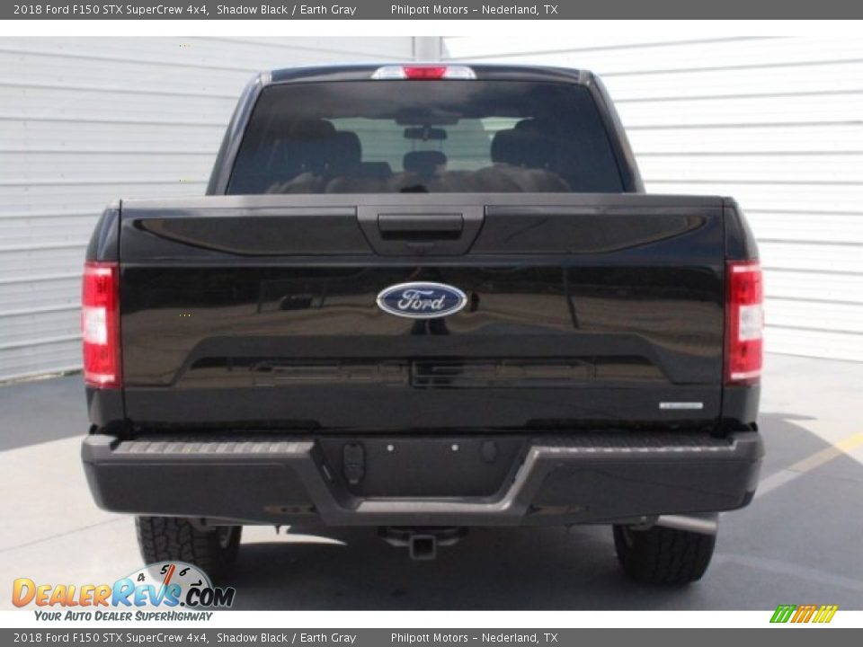 2018 Ford F150 STX SuperCrew 4x4 Shadow Black / Earth Gray Photo #9