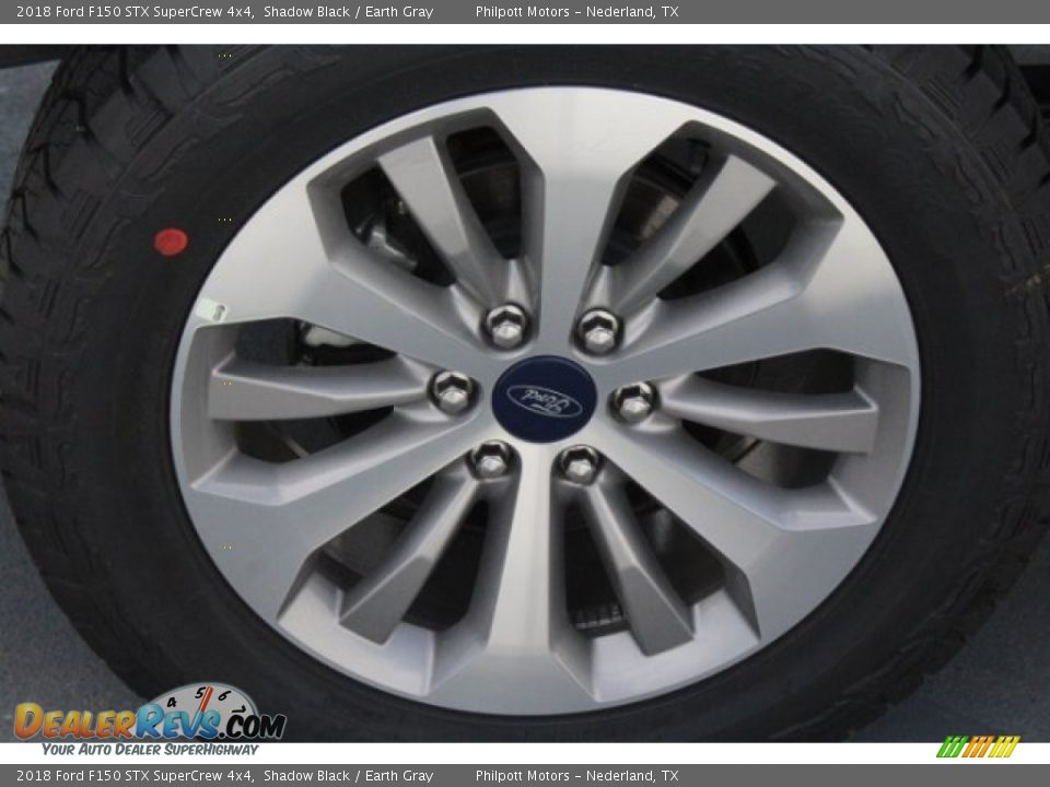2018 Ford F150 STX SuperCrew 4x4 Shadow Black / Earth Gray Photo #11