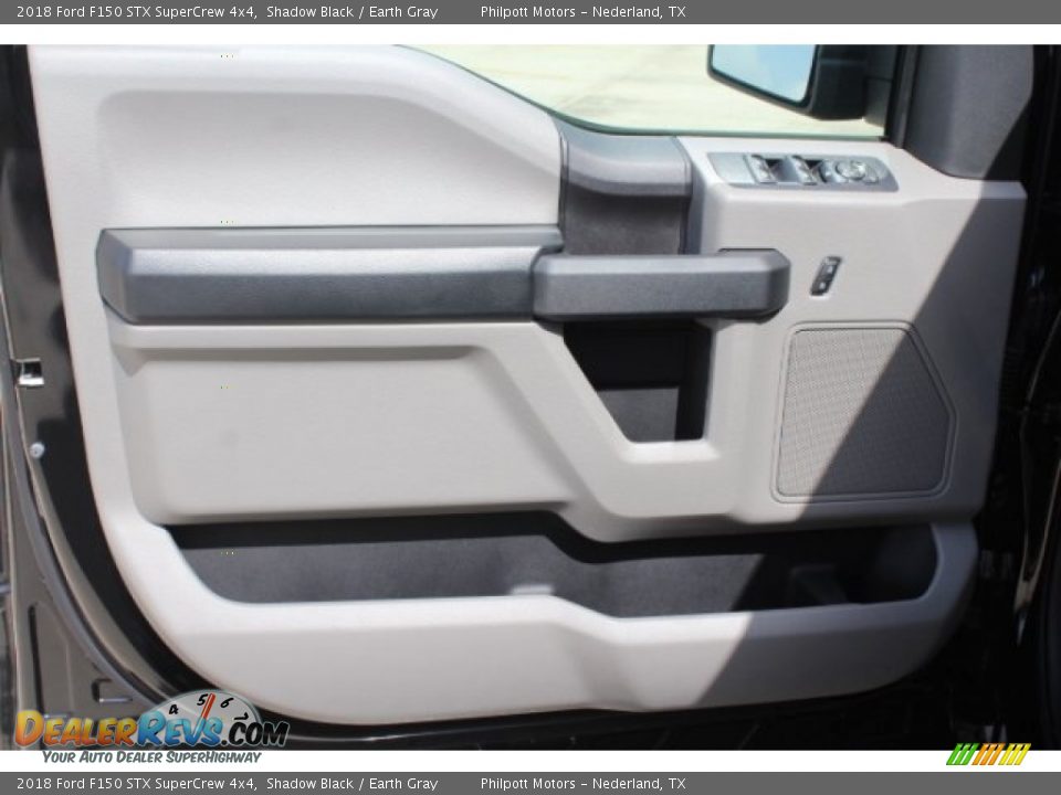 2018 Ford F150 STX SuperCrew 4x4 Shadow Black / Earth Gray Photo #13