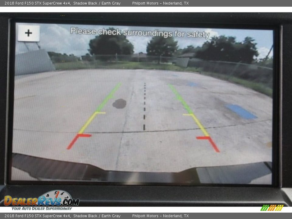 2018 Ford F150 STX SuperCrew 4x4 Shadow Black / Earth Gray Photo #16