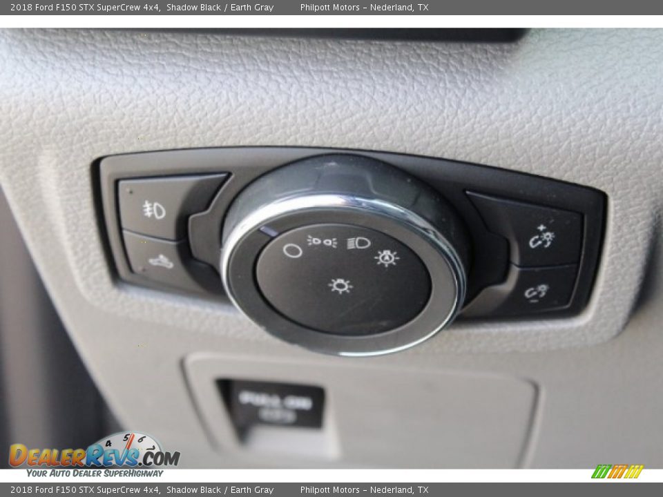 2018 Ford F150 STX SuperCrew 4x4 Shadow Black / Earth Gray Photo #21