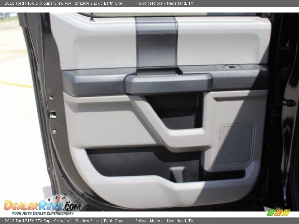 2018 Ford F150 STX SuperCrew 4x4 Shadow Black / Earth Gray Photo #22