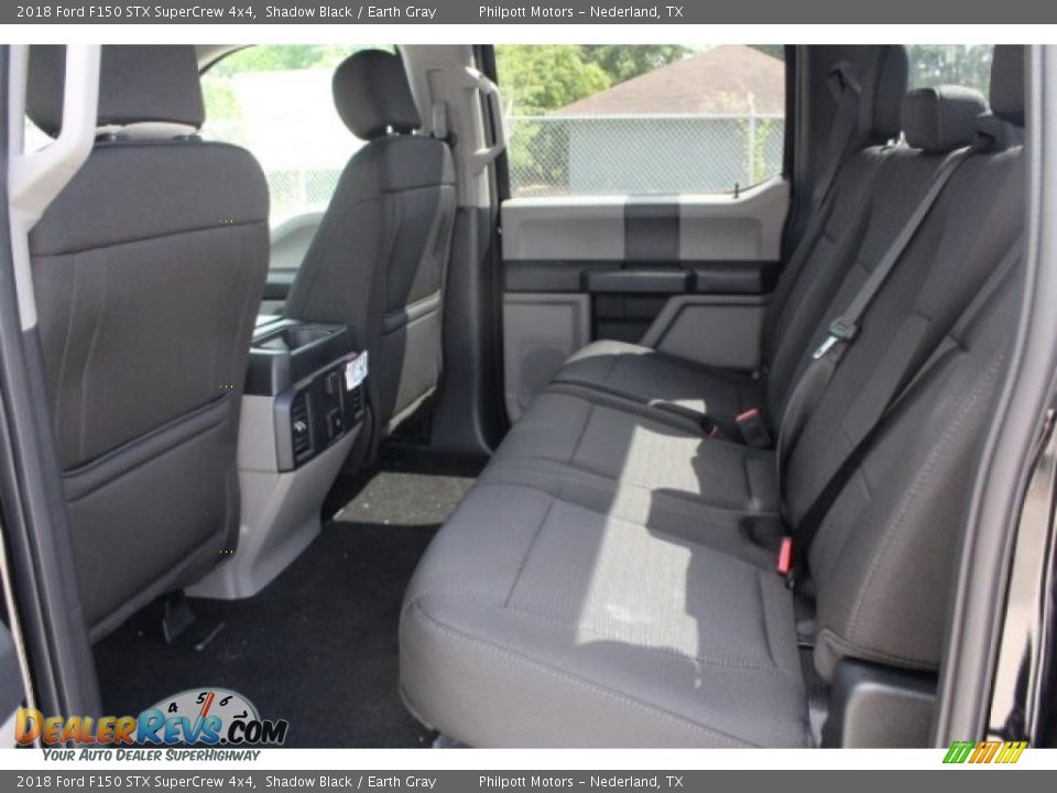 2018 Ford F150 STX SuperCrew 4x4 Shadow Black / Earth Gray Photo #23