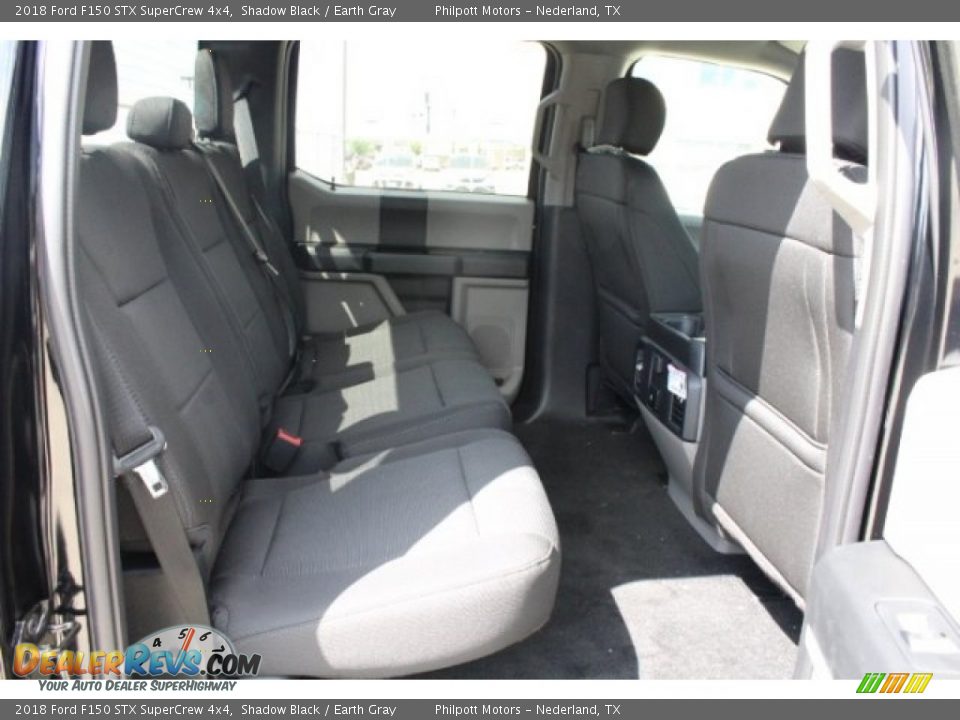 2018 Ford F150 STX SuperCrew 4x4 Shadow Black / Earth Gray Photo #28