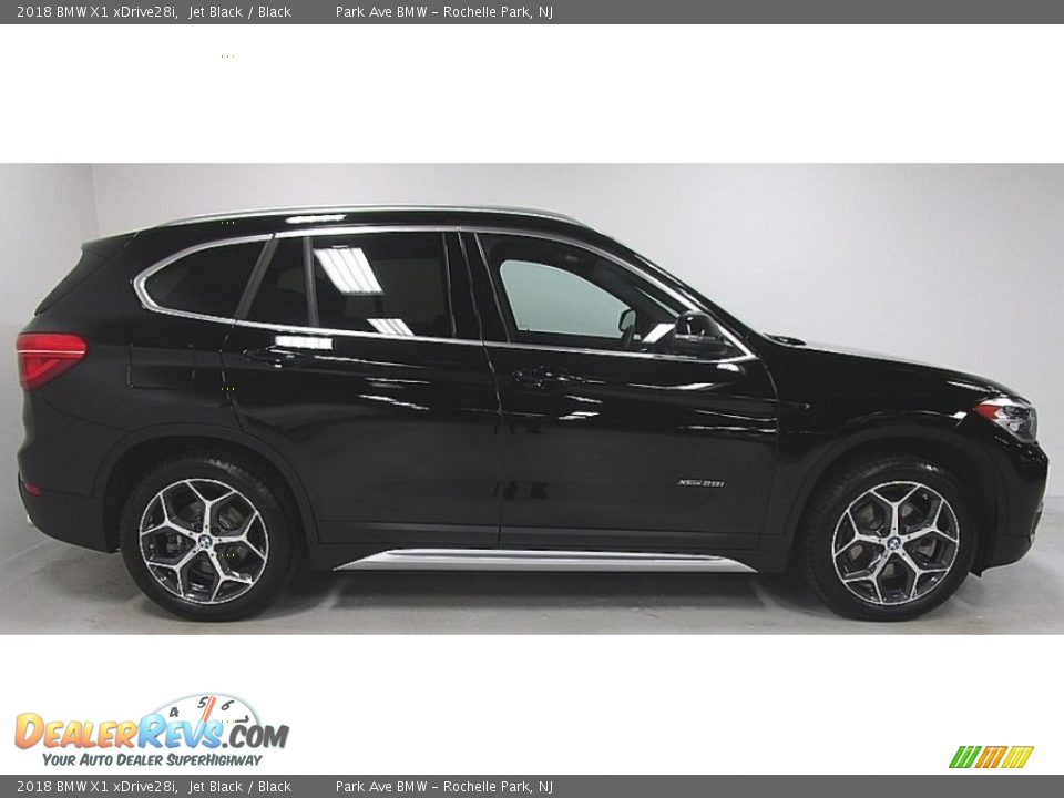 2018 BMW X1 xDrive28i Jet Black / Black Photo #6