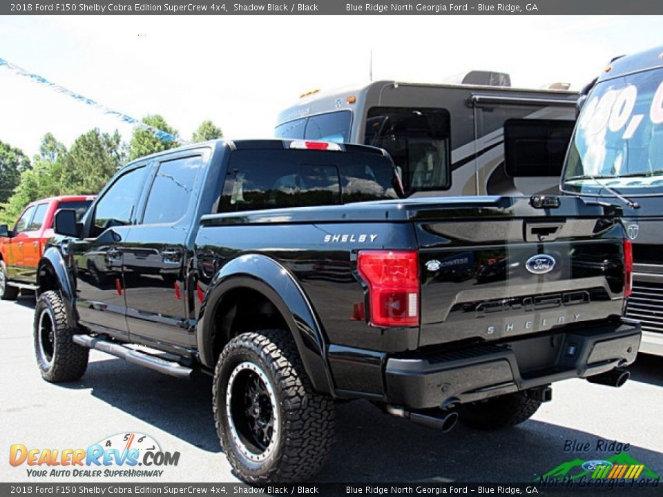 2018 Ford F150 Shelby Cobra Edition SuperCrew 4x4 Shadow Black / Black Photo #3
