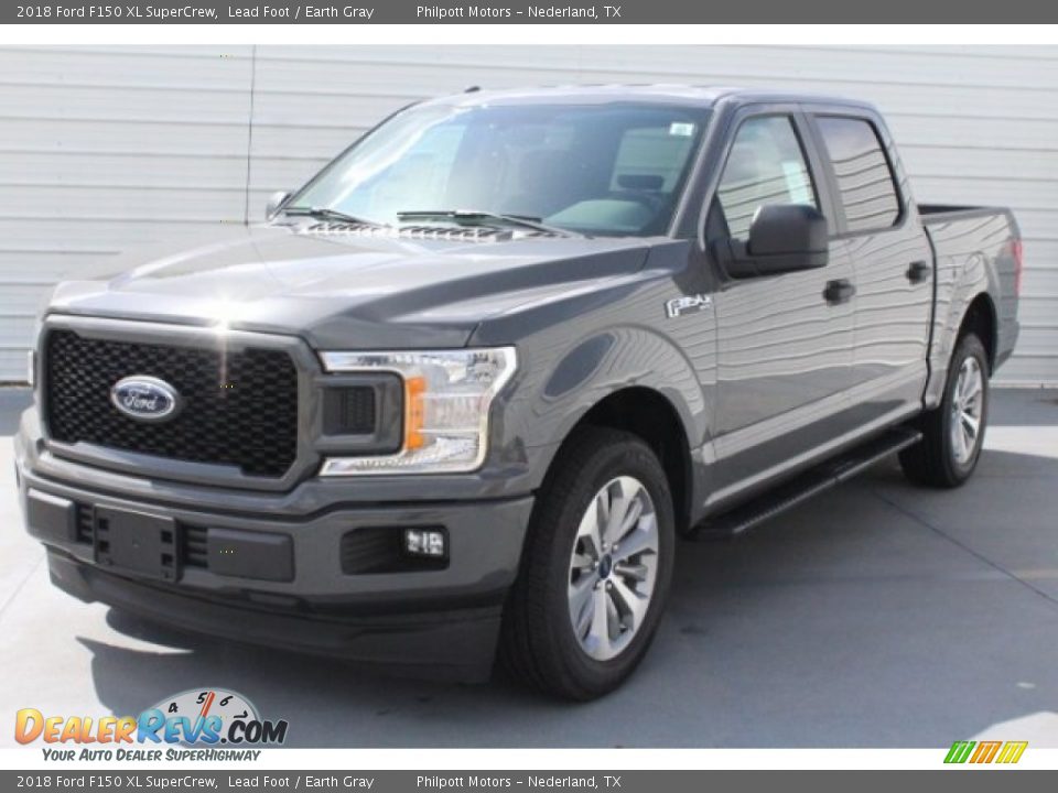 2018 Ford F150 XL SuperCrew Lead Foot / Earth Gray Photo #3