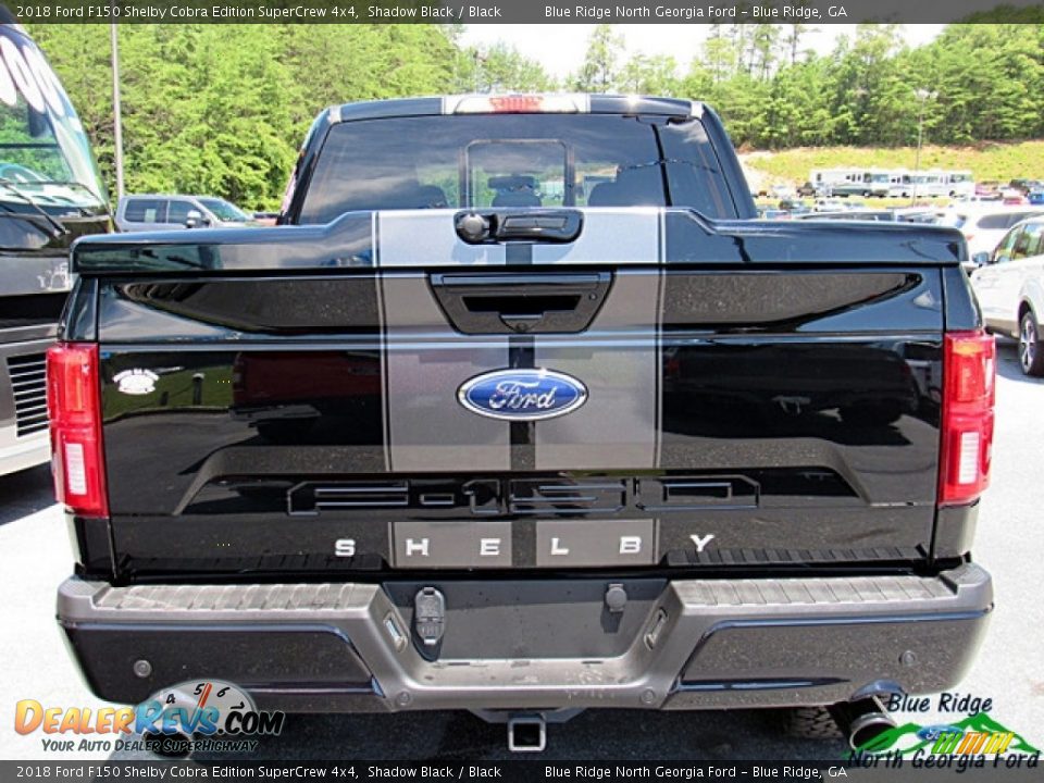 2018 Ford F150 Shelby Cobra Edition SuperCrew 4x4 Shadow Black / Black Photo #4