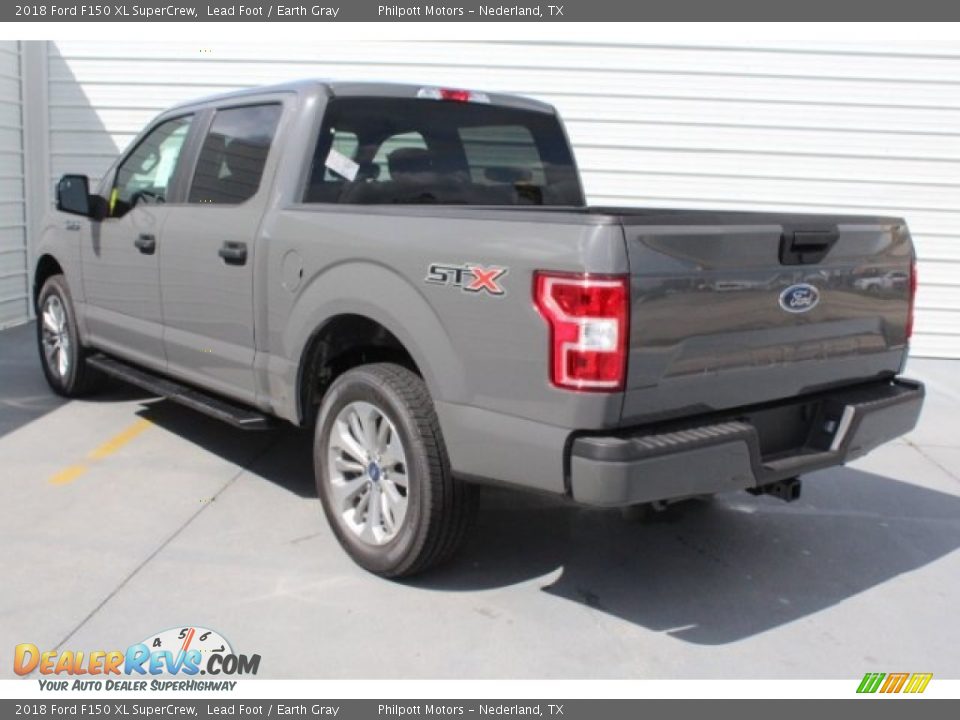 2018 Ford F150 XL SuperCrew Lead Foot / Earth Gray Photo #8