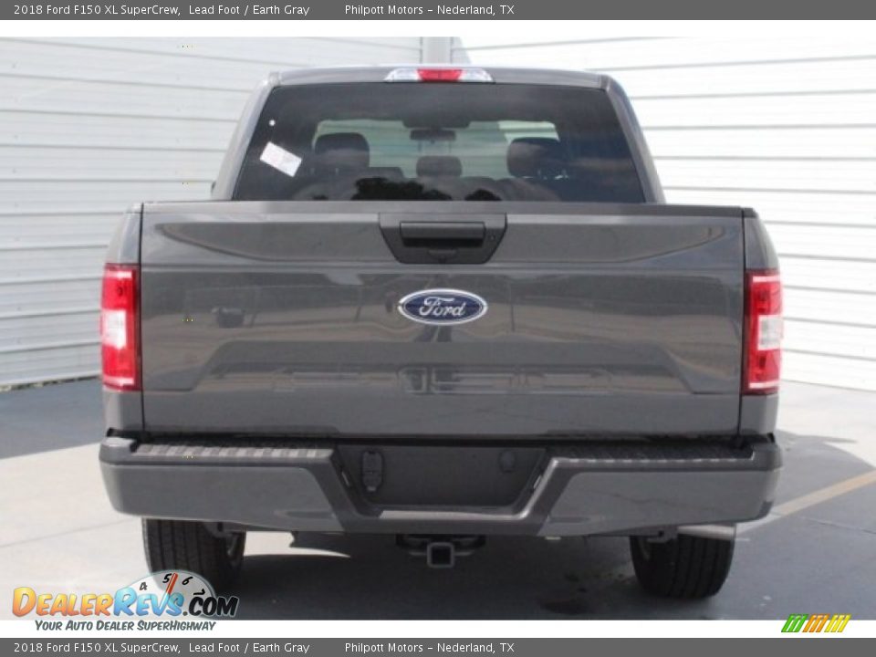2018 Ford F150 XL SuperCrew Lead Foot / Earth Gray Photo #9