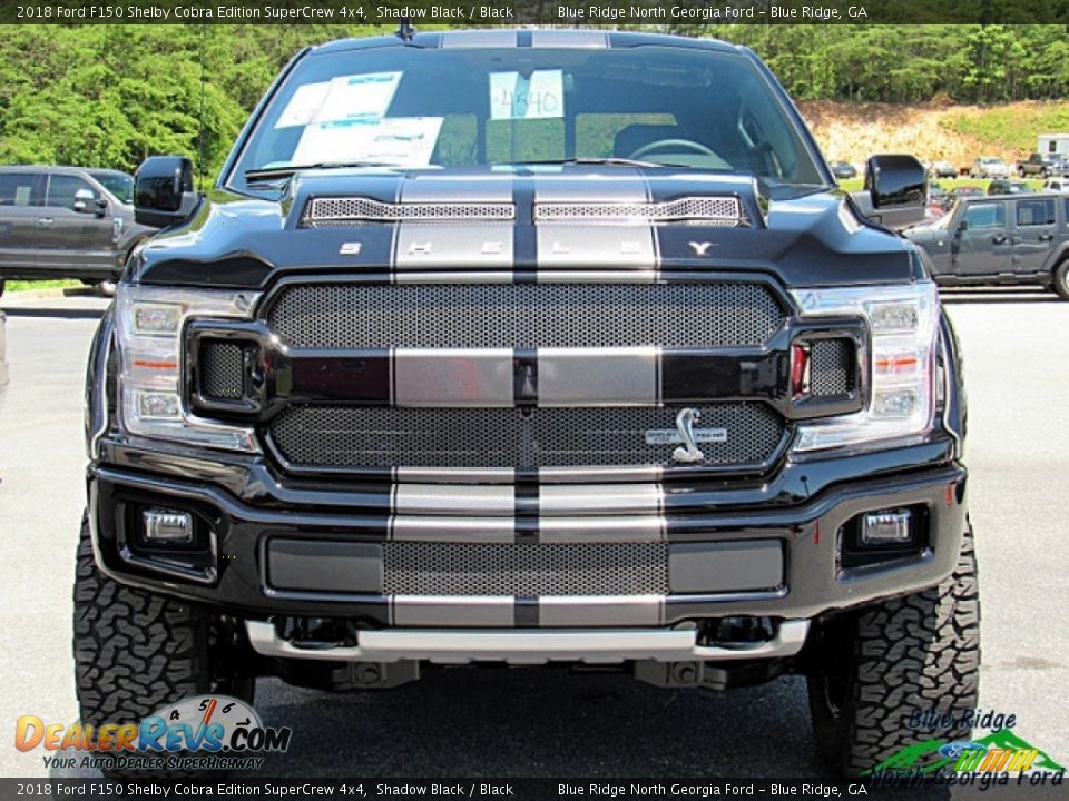 2018 Ford F150 Shelby Cobra Edition SuperCrew 4x4 Shadow Black / Black Photo #8