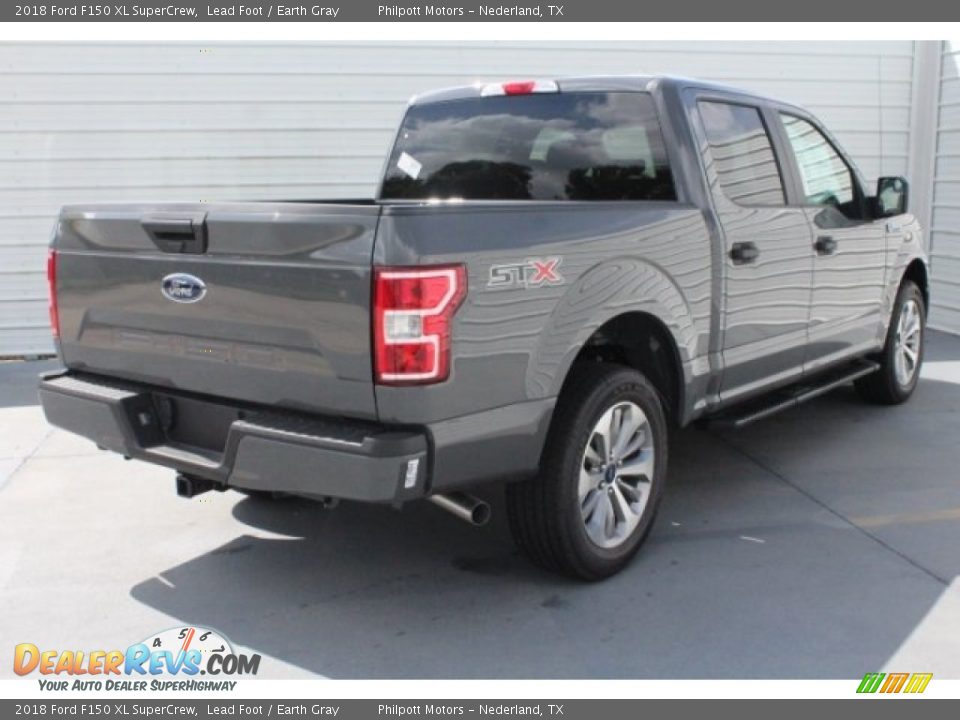 2018 Ford F150 XL SuperCrew Lead Foot / Earth Gray Photo #10