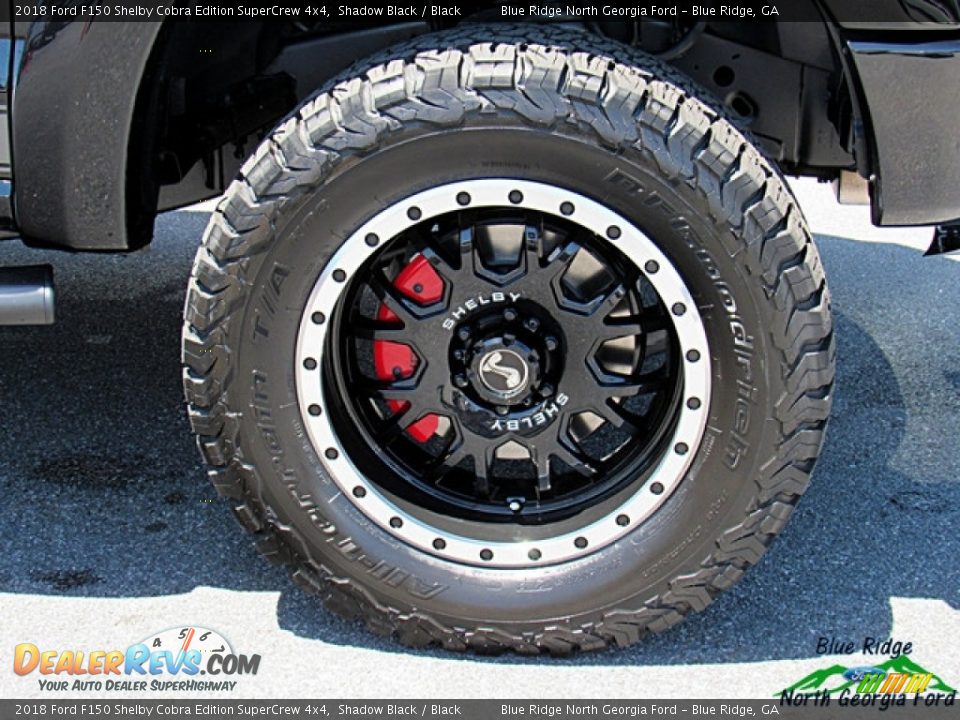 2018 Ford F150 Shelby Cobra Edition SuperCrew 4x4 Shadow Black / Black Photo #9