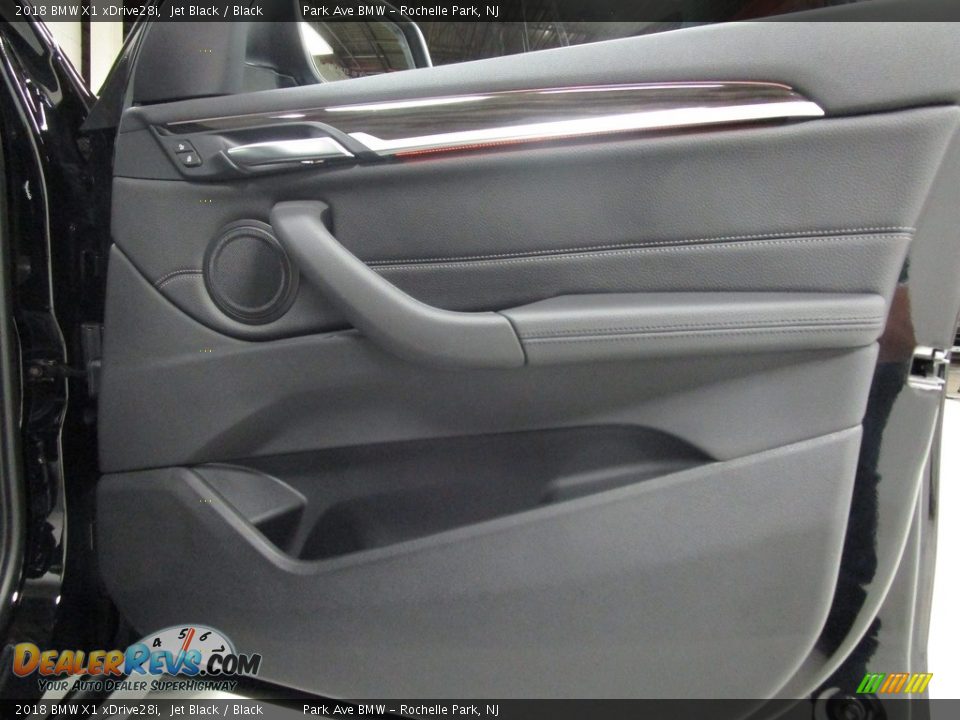 2018 BMW X1 xDrive28i Jet Black / Black Photo #16