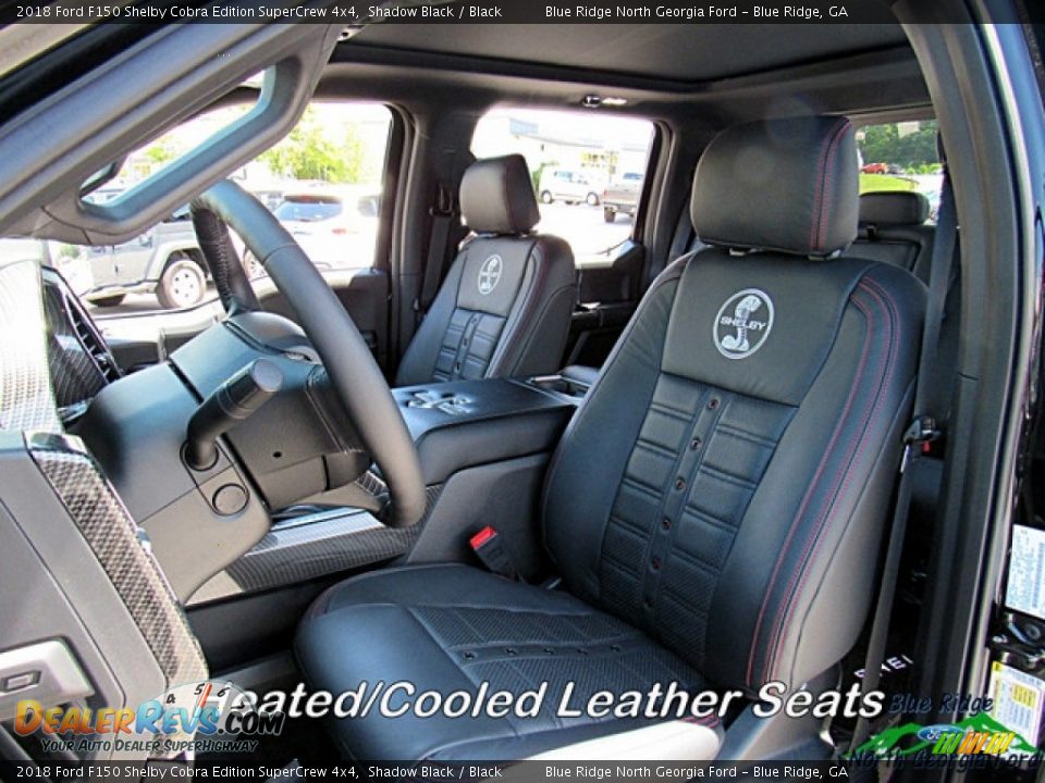 2018 Ford F150 Shelby Cobra Edition SuperCrew 4x4 Shadow Black / Black Photo #11