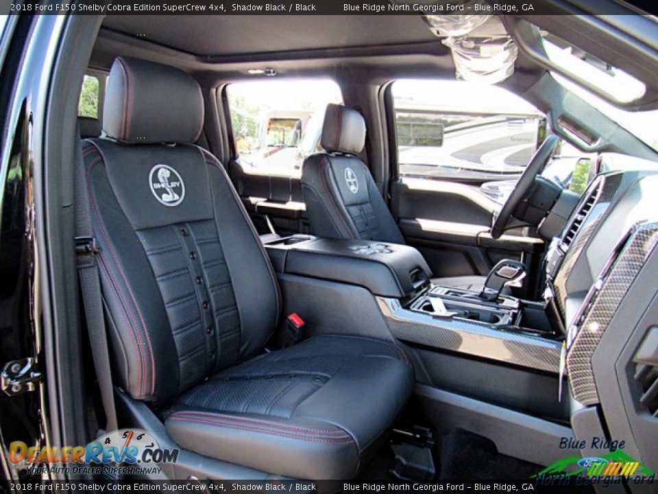 2018 Ford F150 Shelby Cobra Edition SuperCrew 4x4 Shadow Black / Black Photo #12