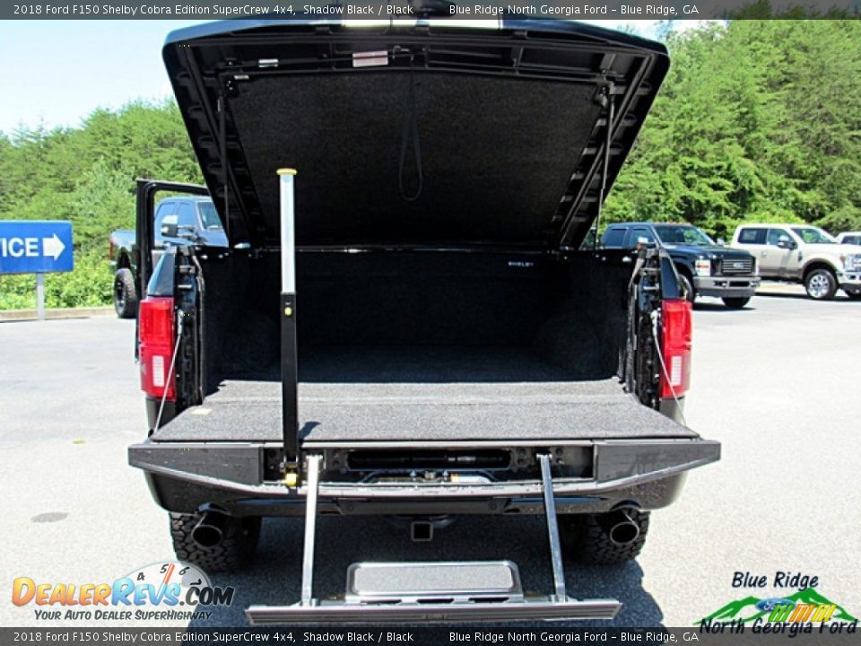 2018 Ford F150 Shelby Cobra Edition SuperCrew 4x4 Shadow Black / Black Photo #14