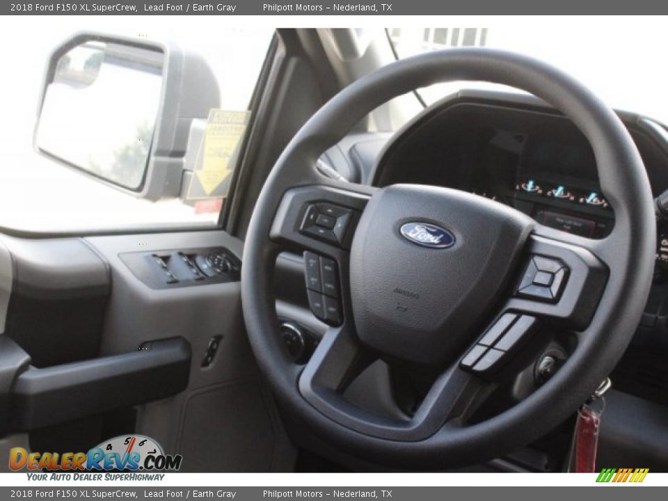 2018 Ford F150 XL SuperCrew Lead Foot / Earth Gray Photo #26