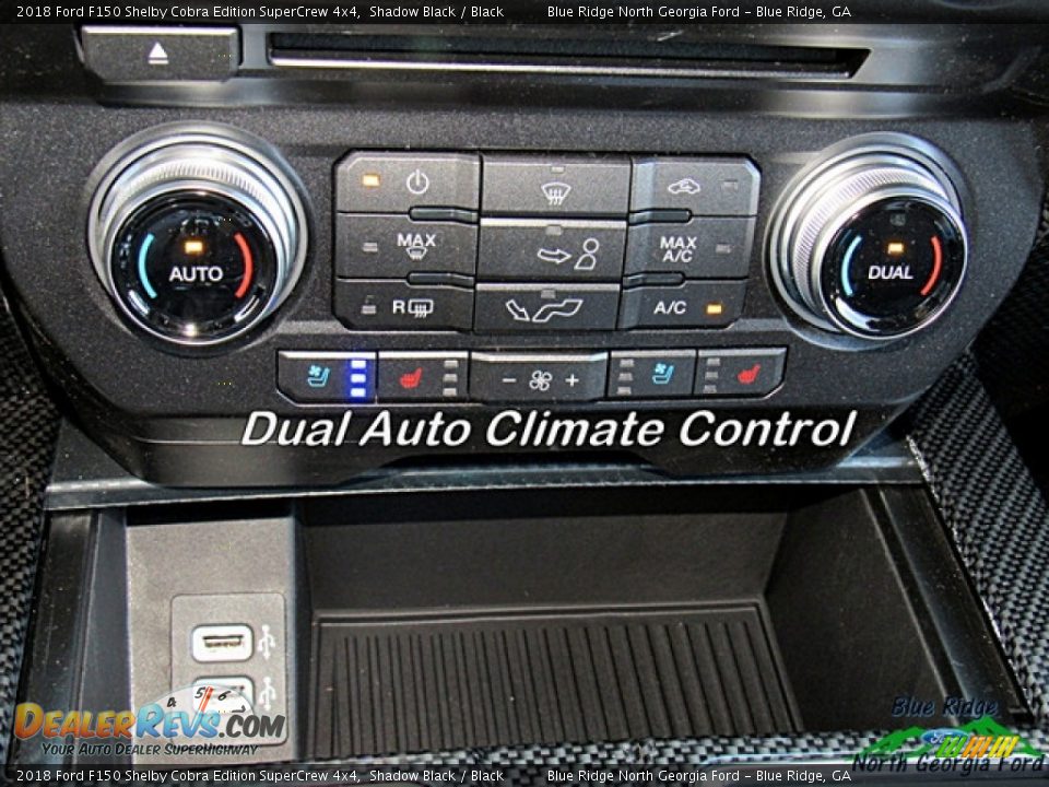 2018 Ford F150 Shelby Cobra Edition SuperCrew 4x4 Shadow Black / Black Photo #23