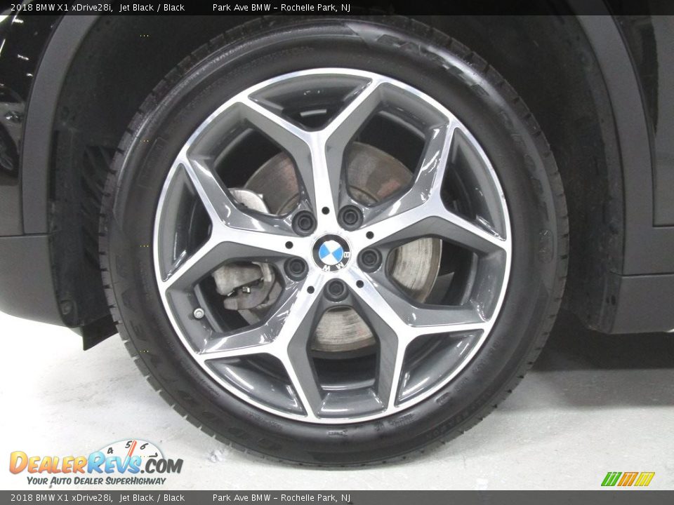2018 BMW X1 xDrive28i Jet Black / Black Photo #31