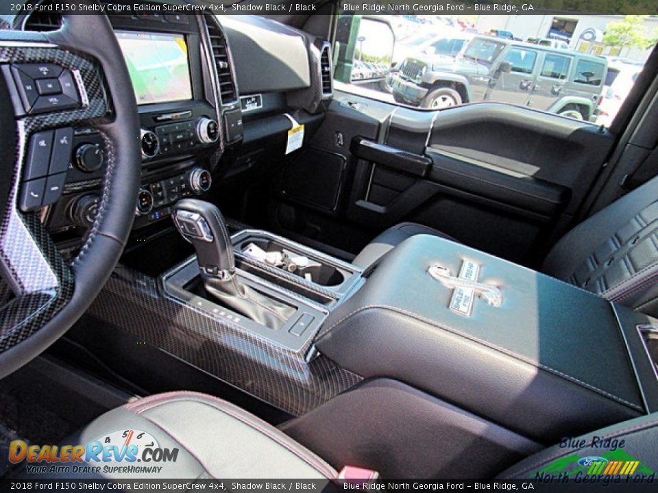 2018 Ford F150 Shelby Cobra Edition SuperCrew 4x4 Shadow Black / Black Photo #28