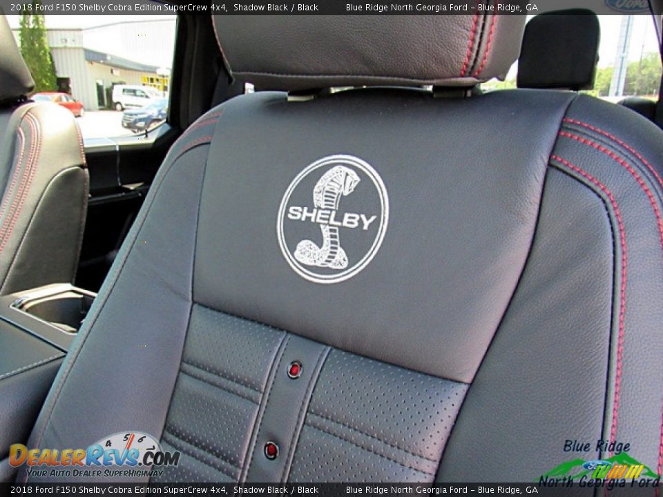2018 Ford F150 Shelby Cobra Edition SuperCrew 4x4 Shadow Black / Black Photo #29