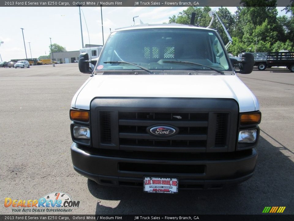 2013 Ford E Series Van E250 Cargo Oxford White / Medium Flint Photo #8