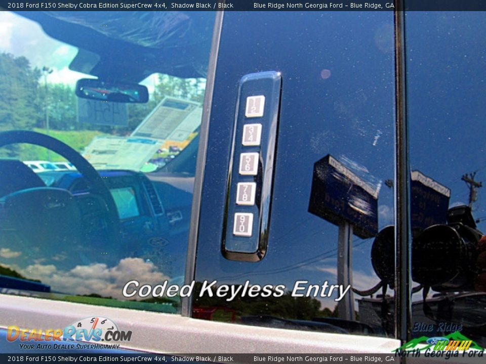 2018 Ford F150 Shelby Cobra Edition SuperCrew 4x4 Shadow Black / Black Photo #33