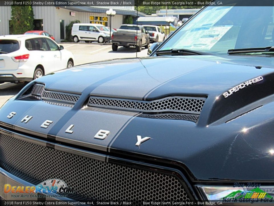 2018 Ford F150 Shelby Cobra Edition SuperCrew 4x4 Shadow Black / Black Photo #34