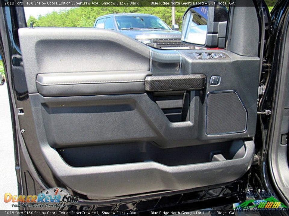 2018 Ford F150 Shelby Cobra Edition SuperCrew 4x4 Shadow Black / Black Photo #35