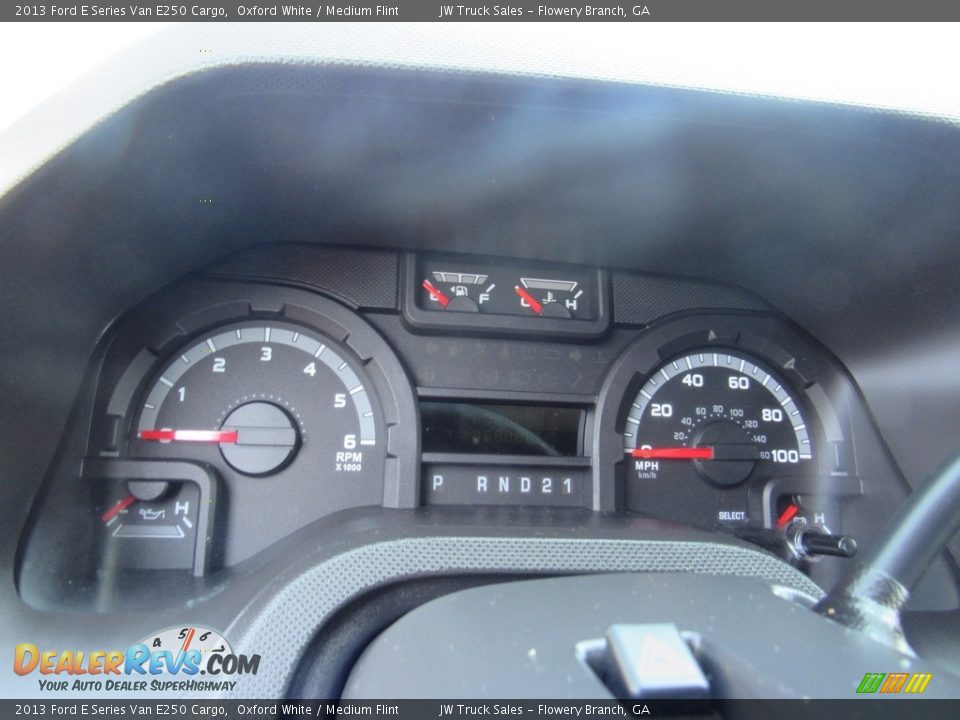 2013 Ford E Series Van E250 Cargo Oxford White / Medium Flint Photo #23