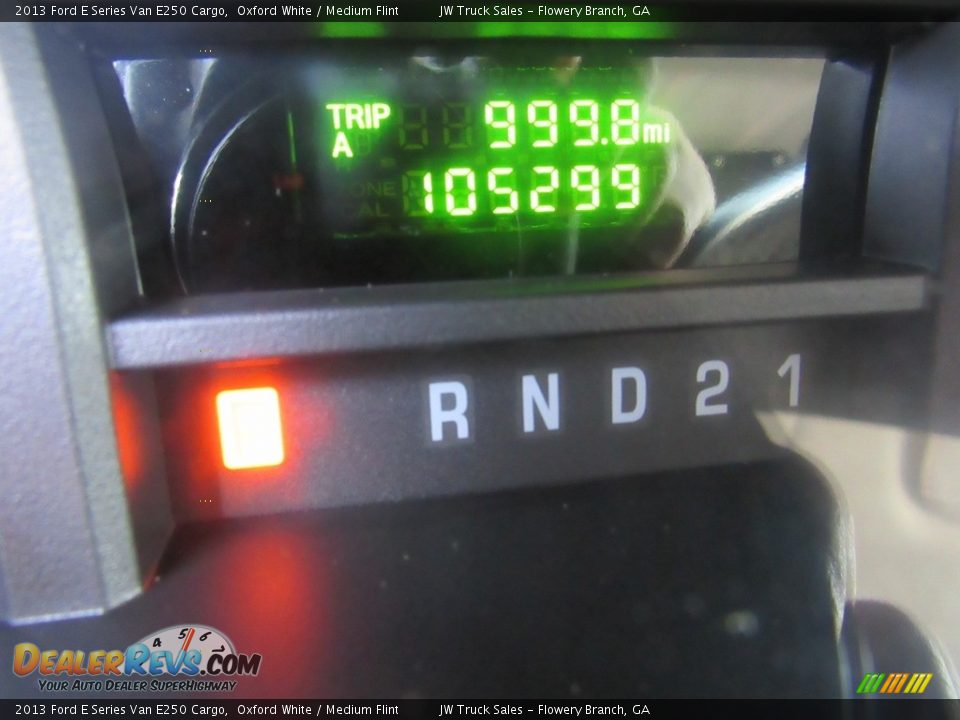 2013 Ford E Series Van E250 Cargo Oxford White / Medium Flint Photo #24