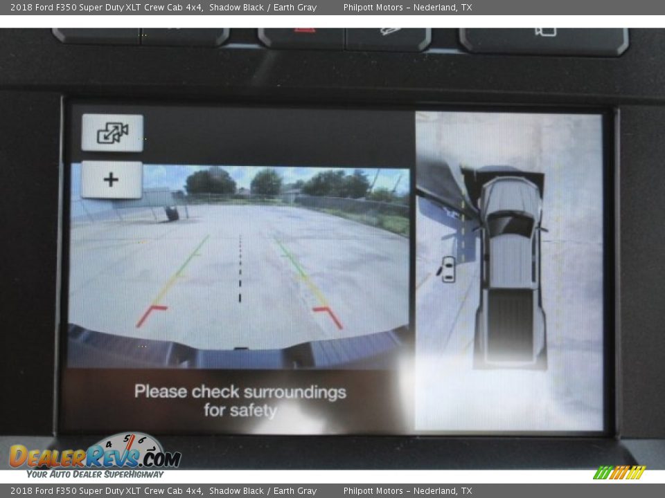 2018 Ford F350 Super Duty XLT Crew Cab 4x4 Shadow Black / Earth Gray Photo #15