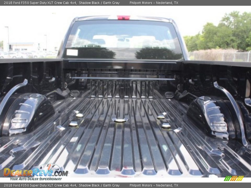 2018 Ford F350 Super Duty XLT Crew Cab 4x4 Shadow Black / Earth Gray Photo #26